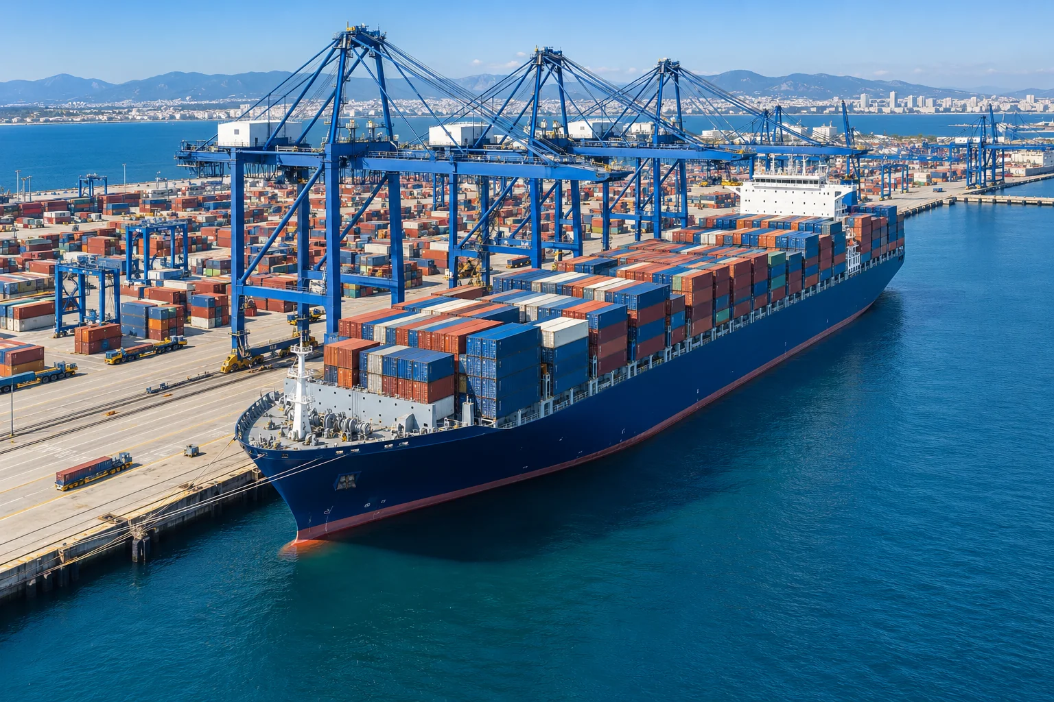 Maritime vessel and technical equipment
